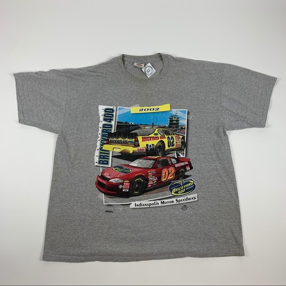 Jerzees Other - Vintage Brickyard 400 Racing T-Shirt
